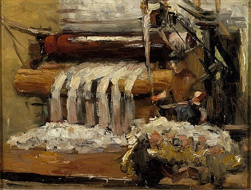 Fils de lavage de coton, 1890, Anthon van Rappard