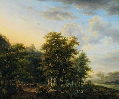 Landscape, 1846, Marinus Adrianus Koekkoek