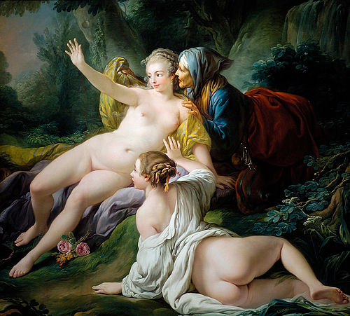 La requête de Sémélé à Jupiter, 1760, Jean-Baptiste Deshays de Colle