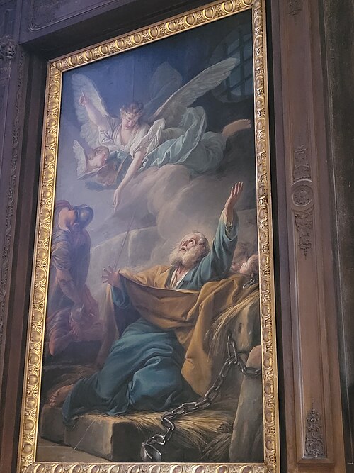 saint Pierre délivré de prison, 1761, Jean-Baptiste Deshays de Colle