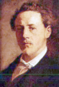 Selbstporträt, 1874, Theodor Alt