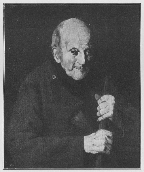 Bildnis eines Hundertjährigen, 1869, Theodor Alt