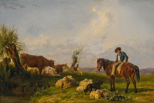 In the Meadow, 1900, Rosa Bonheur