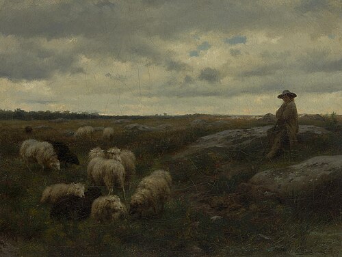 Sheep on a Pasture, , Rosa Bonheur