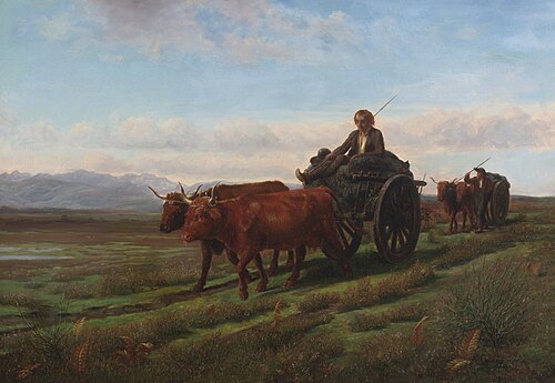 En allant au marché, 1851, Rosa Bonheur