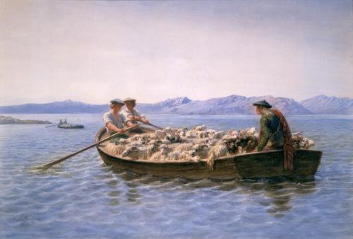 Rosa Bonheur - Changing Pastures, 1863, Rosa Bonheur