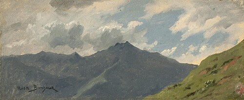 Montagnes, 1875, Rosa Bonheur