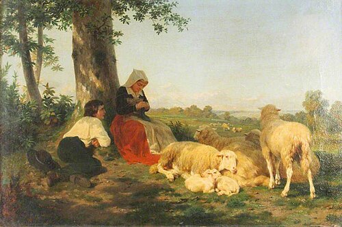 Repose, 1846, Rosa Bonheur