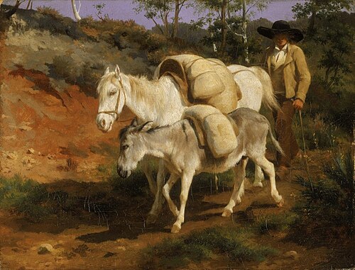 Le retour du moulin, 1860, Rosa Bonheur