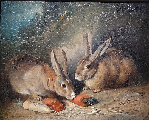 Lapins, 1840, Rosa Bonheur