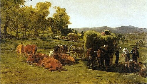 La fenaison, 1900, Rosa Bonheur
