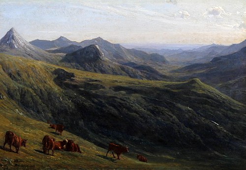 Bovins sur une colline, 1851, Rosa Bonheur