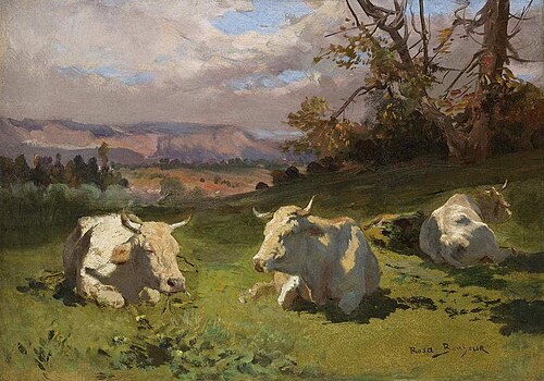 Cows Resting, 1900, Rosa Bonheur