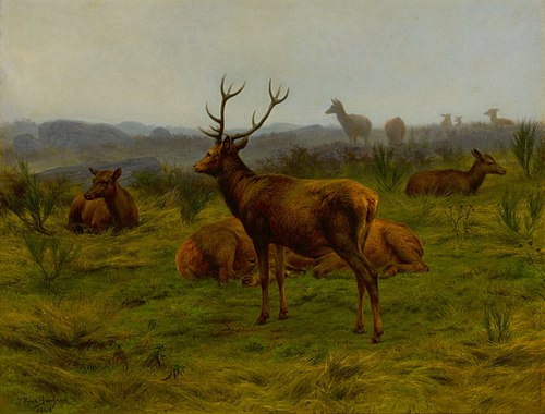 Le monarque de la meute, 1868, Rosa Bonheur