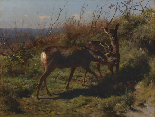 Two Young Deer, 1852, Rosa Bonheur