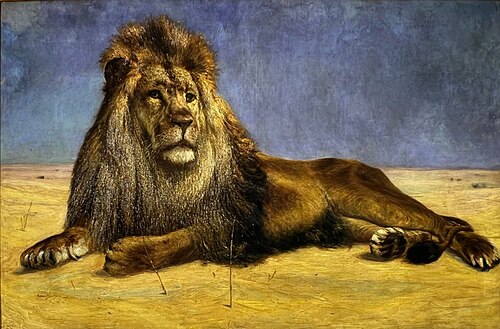 King of the desert, 1900, Rosa Bonheur