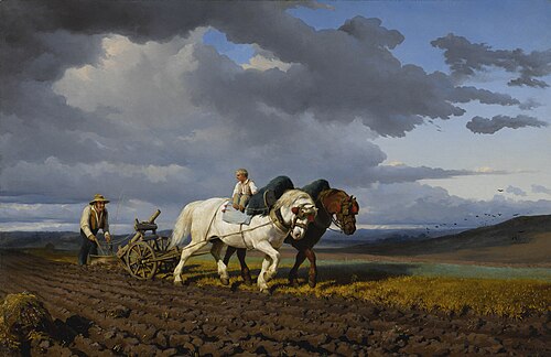 Le labourage, 1844, Rosa Bonheur