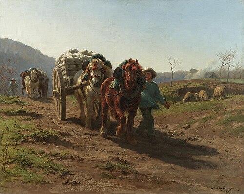 Retour de champs, 1854, Rosa Bonheur