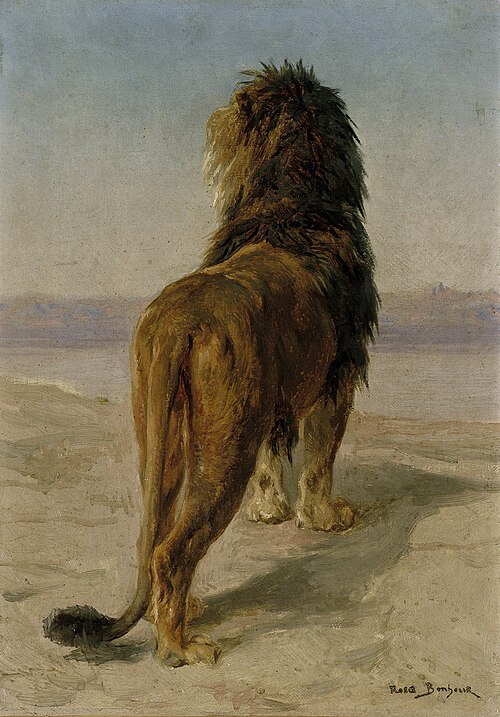Lion watching, 1900, Rosa Bonheur