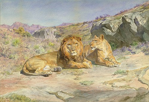 Royalty at Home, 1885, Rosa Bonheur