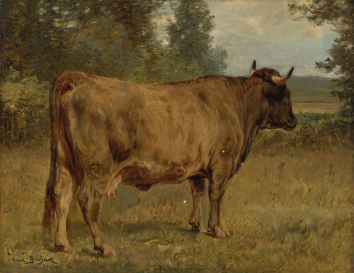 Bull in a Landscape, 1900, Rosa Bonheur
