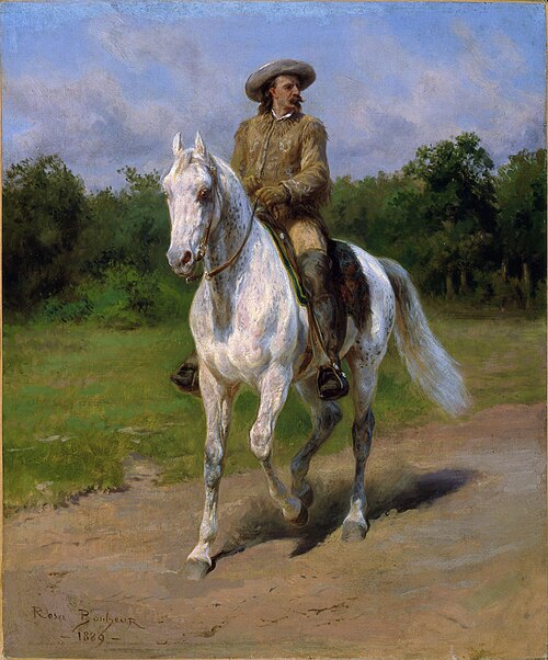 Col. William F. Cody (Buffalo Bill), 1889, Rosa Bonheur