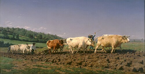 Labourage nivernais, 1849, Rosa Bonheur