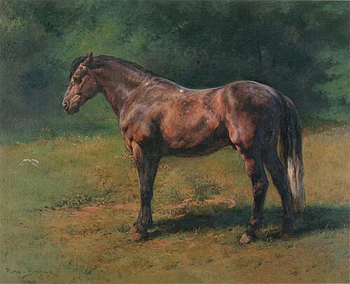 Cheval gris au vert, , Rosa Bonheur