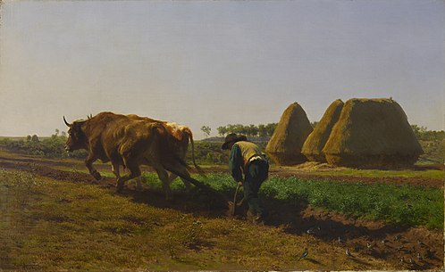 Ploughing Scene, 1854, Rosa Bonheur