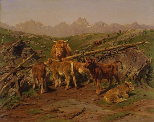 Weaning the Calves, 1879, Rosa Bonheur