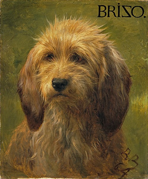 Brizo the dog, 1864, Rosa Bonheur