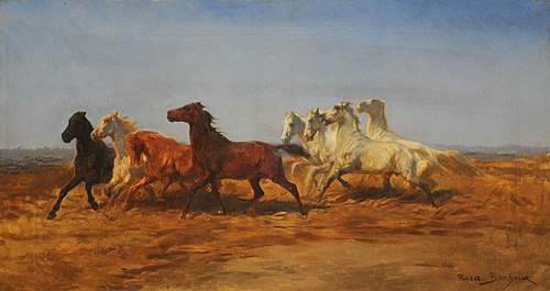 Threshing, 1860, Rosa Bonheur