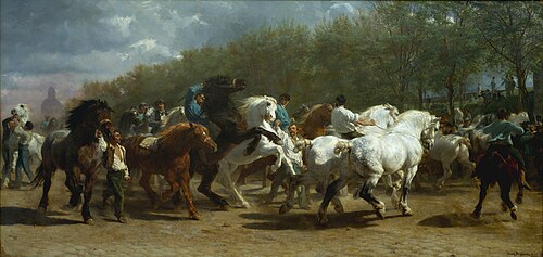 The Horse Fair, 1853, Rosa Bonheur