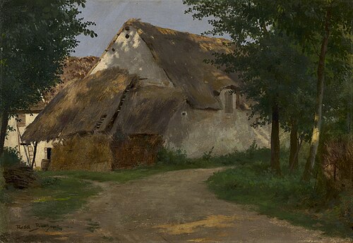 The Farm at the Entrance of the Wood, 1850, Rosa Bonheur