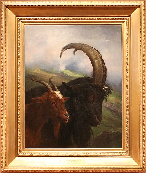 Two Goats, 1870, Rosa Bonheur