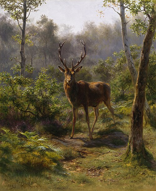 A Stag, 1893, Rosa Bonheur