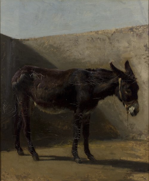 l'âne, 1880, Rosa Bonheur