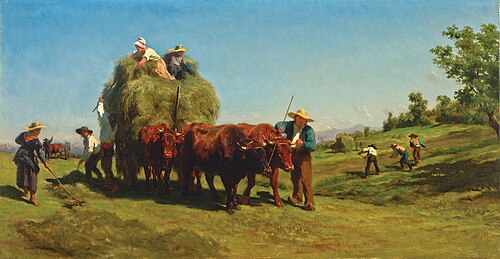 Harvest Season, 1859, Rosa Bonheur