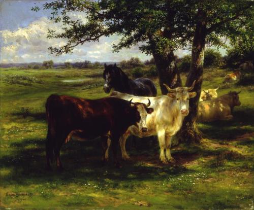 Noonday Rest, 1877, Rosa Bonheur