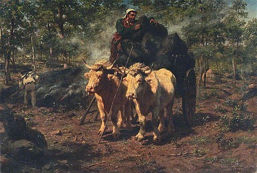 The Charcoal Burners, 1853, Rosa Bonheur