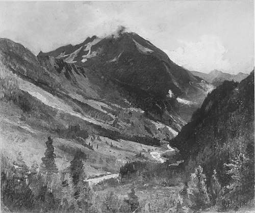 Gebirgstal, 1905, Theodor Hagen