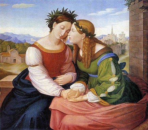 Italia and Germania, 1835, Theodor Rehbenitz
