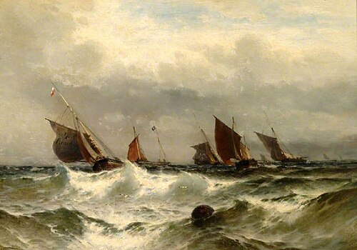 Dover Pilot and Fishing Boats, , Theodor Alexander Weber