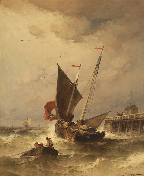 Marine, 1850, Theodor Alexander Weber