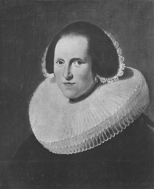 Portrait of Elisabeth Heydendaels (1602-1663), 1777, Antonie Jan van Mansvelt