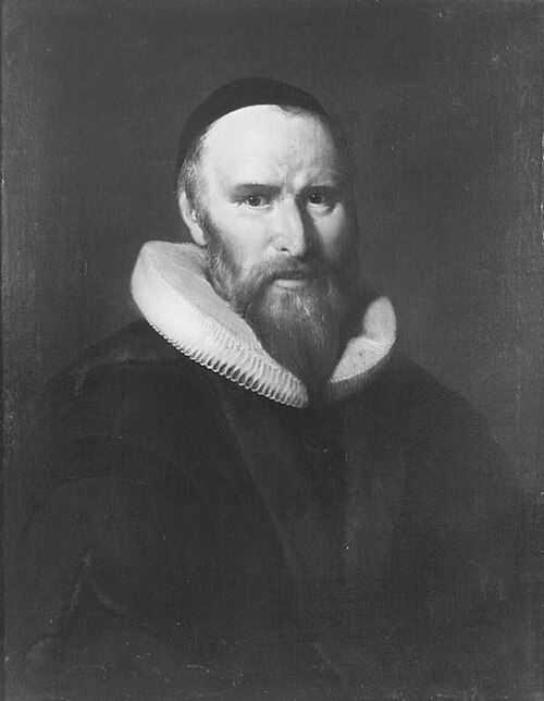 Portret van Carolus Niëllius (1576-1652), 1918, Willem van den Heuvel