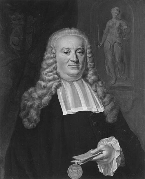 Portrait of Nicolaas Kien (1701-1777), 1765, Hendrik van Velthoven