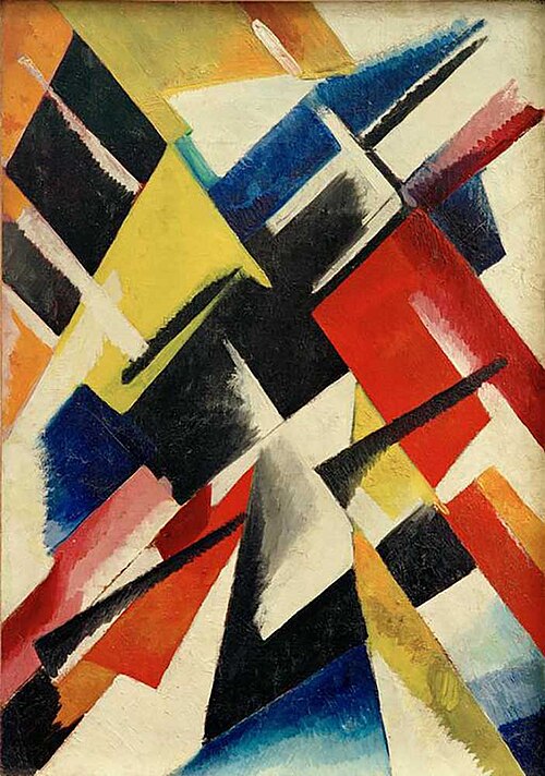 Composition, 1918, Alexandra Exter