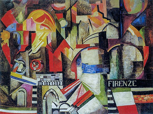 Florence, 1914, Alexandra Exter