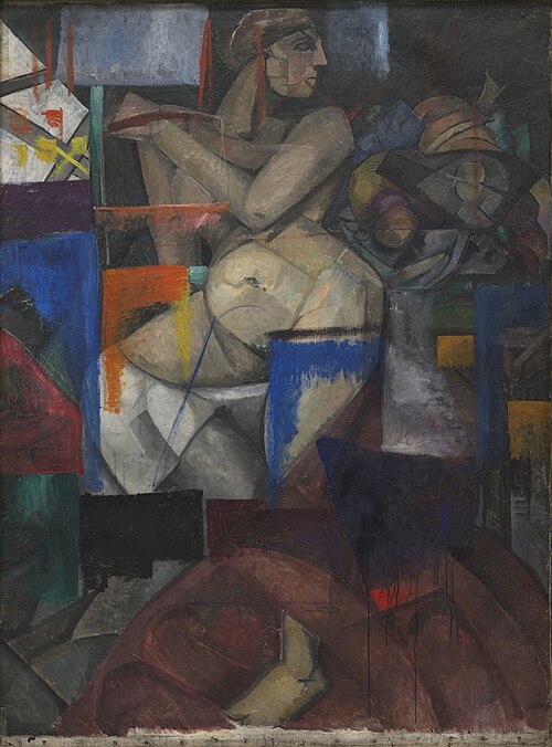 Cubist Nude, 1912, Alexandra Exter